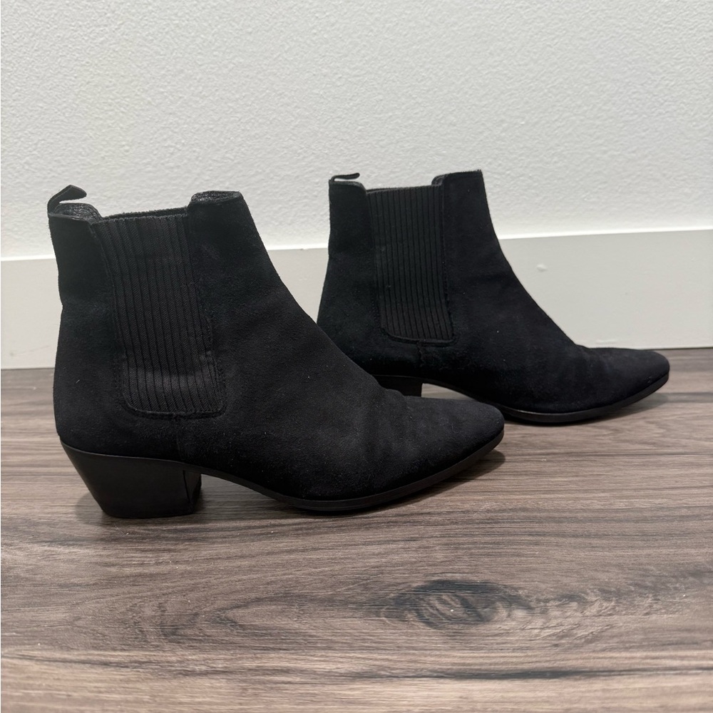 Maje Black Ankle Boots, Size 36